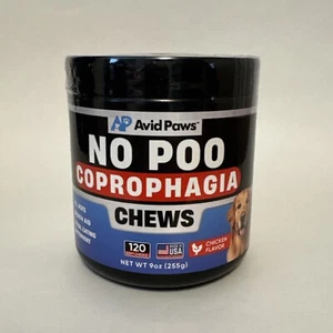 No Poo Chews for Dogs - Coprophagia Stool Eating Deterrent - 120 Soft Chews - Picture 1 of 3