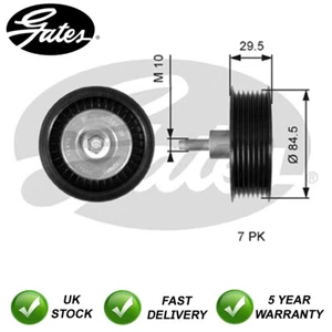 Deflection Guide Pulley Gates Fits Ford Transit 2007-2018 Ranger 2011- - Picture 1 of 1