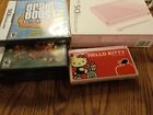 Coral Pink Nintendo DS Lite HELLO KITTY +  FREE BONUS GAMES - Free shipping