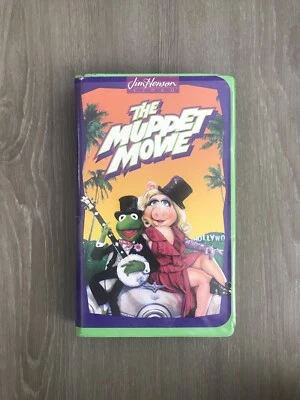 The Muppet Movie (VHS, 1993) Jim Henson | Green Clamshell Case VHS Tape - Image 1 of 4