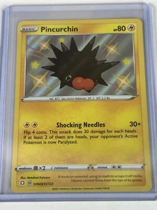 Pincurchin SV043/SV122 Shining Fates Baby Shiny Pokemon TCG NM/MINT - Picture 1 of 2