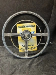 Vintage Buick Banjo Steering Wheel Part Special Super Roadmaster Hot Rat Rod - Picture 1 of 7