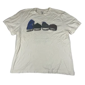 Converse All Star T-Shirt Herren ExtraLarge Weiß Converse Auf Brust Weiches Material - Bild 1 von 16