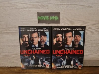 Unchained (DVD, 2018) Adrien Brody Antonio Banderas John Malkovich [R2] [UK] 15 - Image 1 of 4