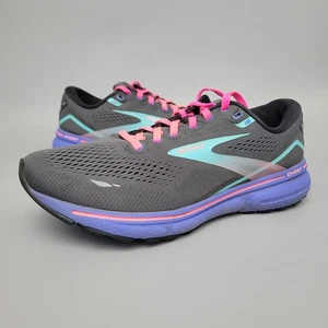 Brooks Ghost 15 schwarz Aruba Laufen Trainingsschuhe Damengröße 9,5 B ohne Einlegesohlen - Bild 1 von 16