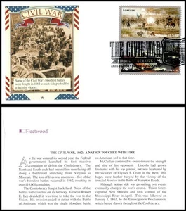 2012 Civil War 150 Yrs Sc 4664-4665 FDC Fleetwood New Orleans sesquicentennial - Picture 1 of 1