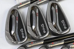 Ping G25 Irons / 5-PW / Red Dot / Regular Flex Ping TFC 189 Shafts - Picture 1 of 7