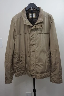 Beige Zip-up Jacket From Dockers Size XL Pre-Owned Very Good Condition Insulated - Image 1 of 4