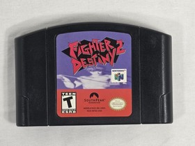 Fighter Destiny 2 (Nintendo 64 N64, 2000) Authentic -Cartridge Only- Tested 