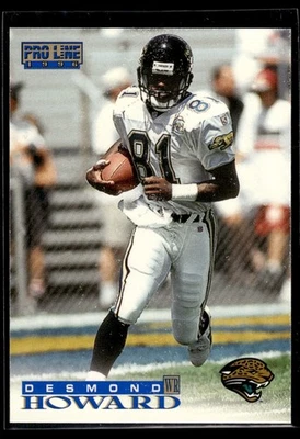 1996 Pro Line Desmond Howard Jacksonville Jaguars #144 - Image 1 of 2