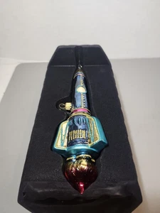 Polonaise Glass Rocket Spaceship Ornament Poland 2009 - Picture 1 of 9