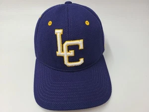 LC Wildcats Zephyr Fitted 7 1/4 Hat Cap Lawrence County School Men Women Purple - Picture 1 of 11
