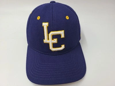 LC Wildcats Zephyr Fitted 7 1/4 Hat Cap Lawrence County School Men Women Purple - Image 1 of 4