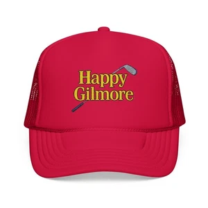 Happy Gilmore Foam Trucker Hat | Embroidered Golf Cap | Gift for Golf Lovers  - Picture 1 of 29