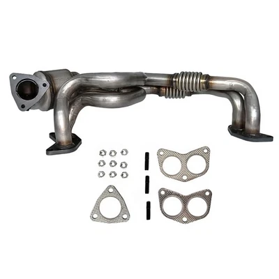 Front Exhaust Pipe Catalytic Converter for Subaru Forester Impreza H4 2.5L 05-10 - image 1 of 4