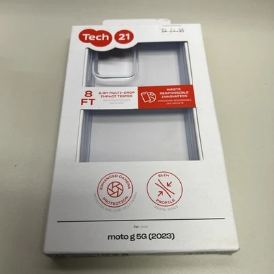 Tech21 Case for Motorola Moto G 5 G Stylus (2023) -clear - Image 1 of 4