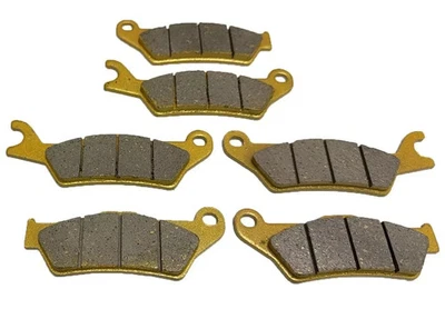 Juego de pastillas de freno delanteras y traseras Can-Am Outlander 450 500 570 650 700 850 1000 2013-25 Foto 1 de 3