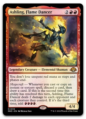 Ashling, Flame Dancer #115 (Foil) (NM) Modern Horizons 3 MH3 Magic MTG - Image 1 of 2