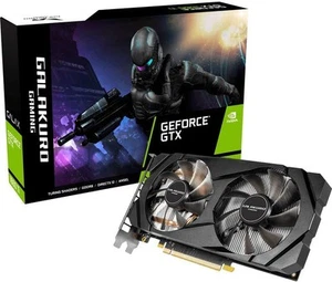 Expert-oriented NVIDIA GeForce GTX 1660Ti graphic board 6GB dual fan GALAKU - Picture 1 of 9