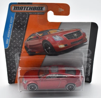 Matchbox Cadillac CTS voiture 12/120 2014 carte courte Superfast - Photo 1/2