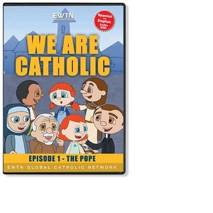 WE ARE CATHOLIC EPISODE 1 THE POPE* KIDS ANIMATED ENGLISH & SPANISH  DVD - Picture 1 of 3
