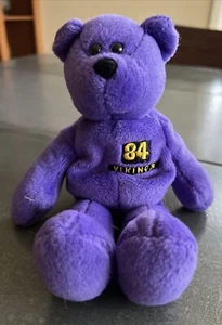 1998 PRO BEARS by Limited Treasures Beanie Minnesota Vikings #84 Randy Moss N/T - Photo 1 sur 4