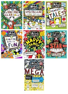 Tom Gates Series 7 Books Collection Set By Liz Pichon (Books 16-21 + Book 23 HB) - Picture 1 of 1
