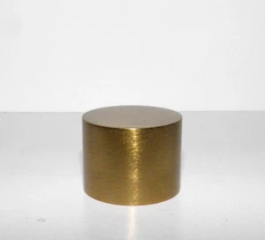 Vintage, cast brass, floor/table lamp finial. 3/4" T, 1" D. - Picture 1 of 6