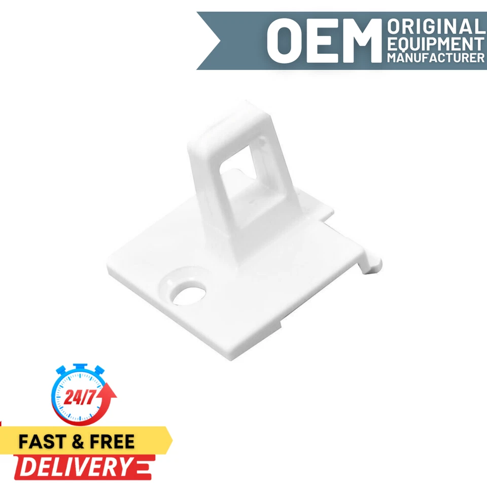 Indesit IS60VU ISL60VNL IDV75UK Tumble Dryer Door Lock Catch White Hook - Image 1 of 1