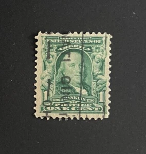 Cincinnati, Ohio Type L-2R Precancel - 1 cent Franklin U.S. #300 - OH - Picture 1 of 1