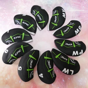Golf Iron Club Your Own Callaway EPIC Cover Black Color 10 PCS One Set - Picture 1 of 12