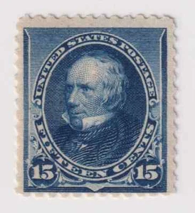 US Scott #227 Henry Clay 15c Stamp. MOGNH GD, CV $550 - Picture 1 of 2