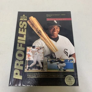 1992 Icon Sports Profiles Premiere Magazine #1 Frank Thomas 886/10500 COA Unopen - Picture 1 of 4
