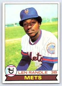 Len Randle  1979 Topps  #454  SKU10000251 FOR COND. SEE PICS - Picture 1 of 2