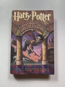 Harry Potter And The Sorcerer's Stone American 1st Edition 5th Print HC Book 90s - Picture 1 of 7