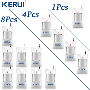 Funk PIR Infrarot Bewegungsmelder Sensor für KERUI Home WLAN Alarmanlage - Bild 1 von 11