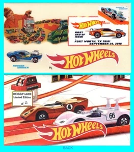 Cubierta de primer día Hot Wheels Rodger Dodger con cancelación de color - Imagen 1 de 1