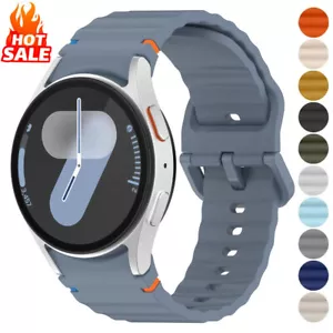 Original Silicone Sport Band for Samsung Galaxy Watch 7 44mm 40mm ✅6Classic 47mm - Picture 1 of 24