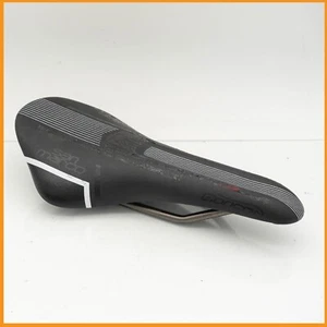 NOS SAN MARCO CONCOR KRONOS TIME TRIAL CRONO SADDLE VINTAGE ROAD BIKE SEAT BLACK - Picture 1 of 7