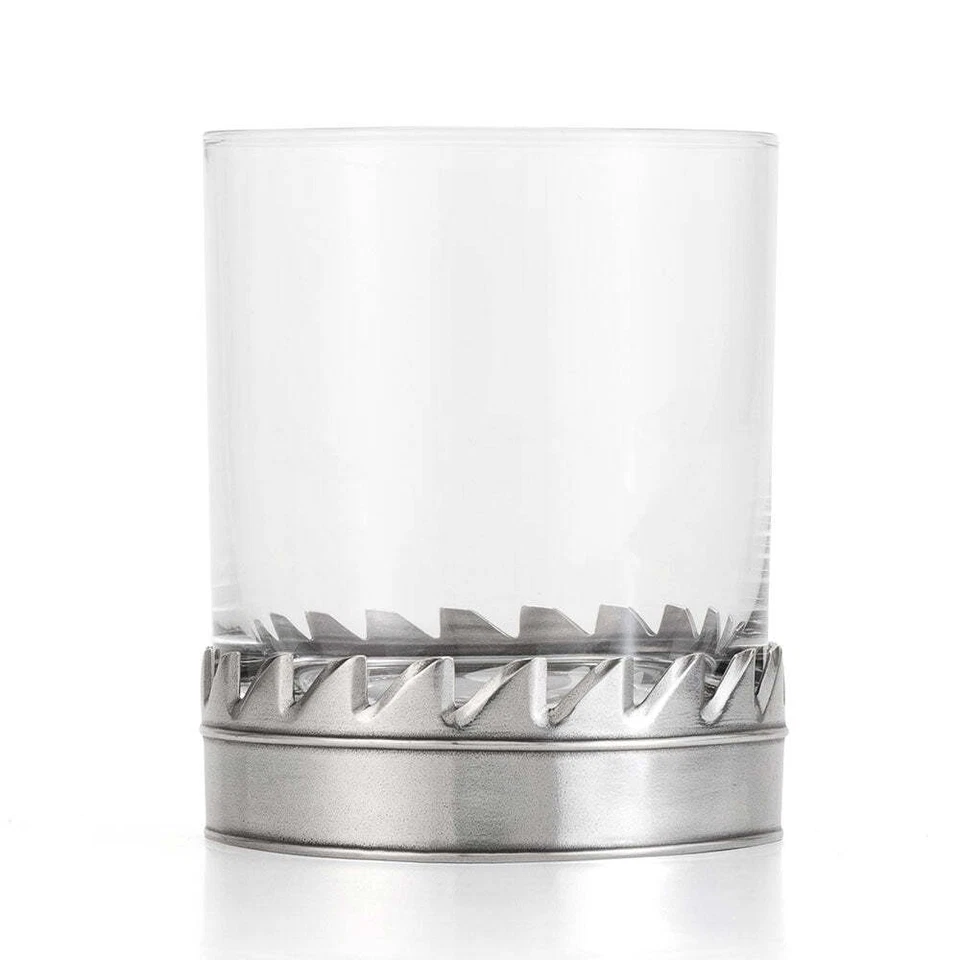 Royal Selangor Toolbar Collection Pewter Designer Highball Glass for Whiskey - Image 1 of 1