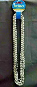 8 collares de cuentas metálicas de plata 30 in nuevos en paquete - Imagen 1 de 4