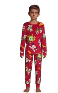 Disney 100 Boys Tangled Lights Long Sleeve Top and Pants, 2-Piece Sleep Set - Picture 1 of 3
