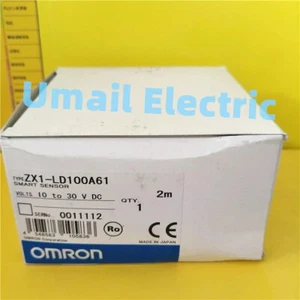 OMRON ZX1-LD100A61 SMART SENSOR 10-30VDC 2M NEW IN BOX DHL/UPS/FEDEX - Picture 1 of 2
