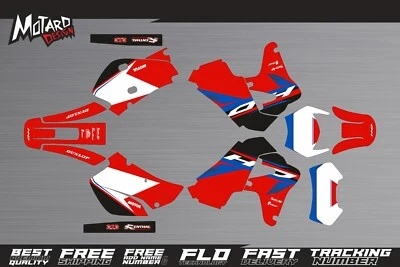 Kit Gráficos para Honda XR 650R 2000 2001 2002 2003 2004 2005 Calcomanías Pegatinas Foto 1 de 3