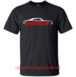 Chevy NOVA SS 1968 1969 1970 1971 1972 T-Shirt Muscle Car 454 68 69 70 71 72 - Picture 1 of 7