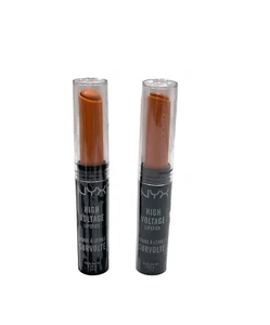 2 NYX High Voltage Lipstick, HVLS15 Tan-Gerine - Picture 1 of 3
