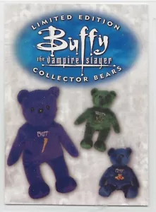 Buffy the Vampire Slayer Limited Edition Collector Bears Promo Trading Card BB-1 - Foto 1 di 2