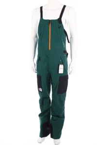 THE NORTH FACE Skihose Two Tone Logo-Stickerei M dunkelgrün M DRAGLINE BIB NEU - Bild 1 von 5
