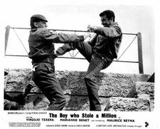 The Boy Who Stole A Million original lobby Card Virgilio Texera