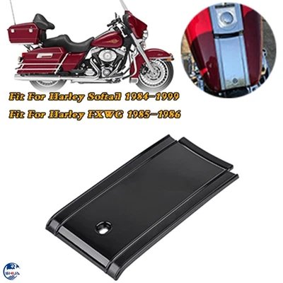 Extensión de la cubierta del tanque del panel de instrumentos cromada/negra para Harley Davidson Softail 84-99 Foto 1 de 4